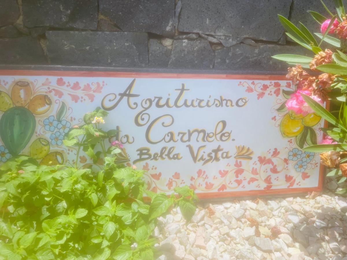 Agriturismo Bella Vista - Da Carmelo Santa Teresa Di Riva Exteriör bild
